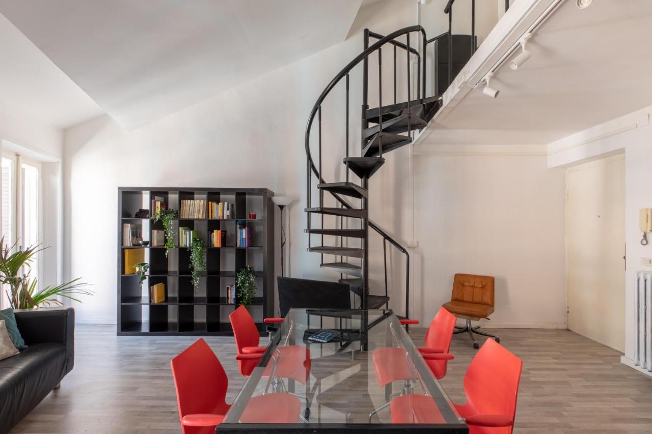 Iflat Trastevere Industrial Apartment Rome Bagian luar foto