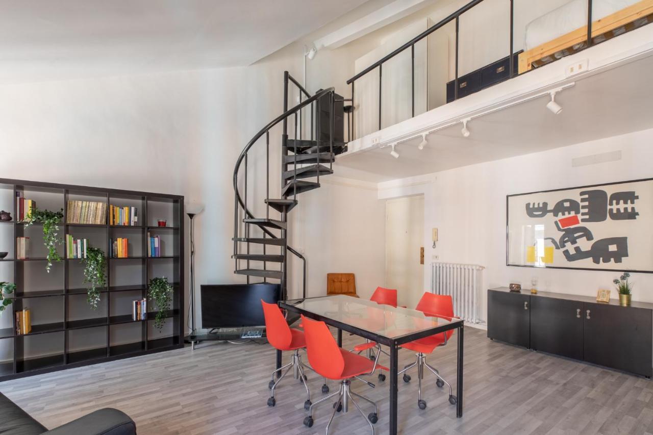 Iflat Trastevere Industrial Apartment Rome Bagian luar foto